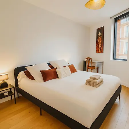 La Chocolatine - Parking - 2 - Wifi - Proche Gare Apartament Tuluza